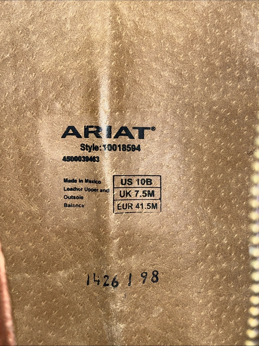 Ariat Chaparral Tall Leather Western Cowboy Boots - Picture 7 of 17